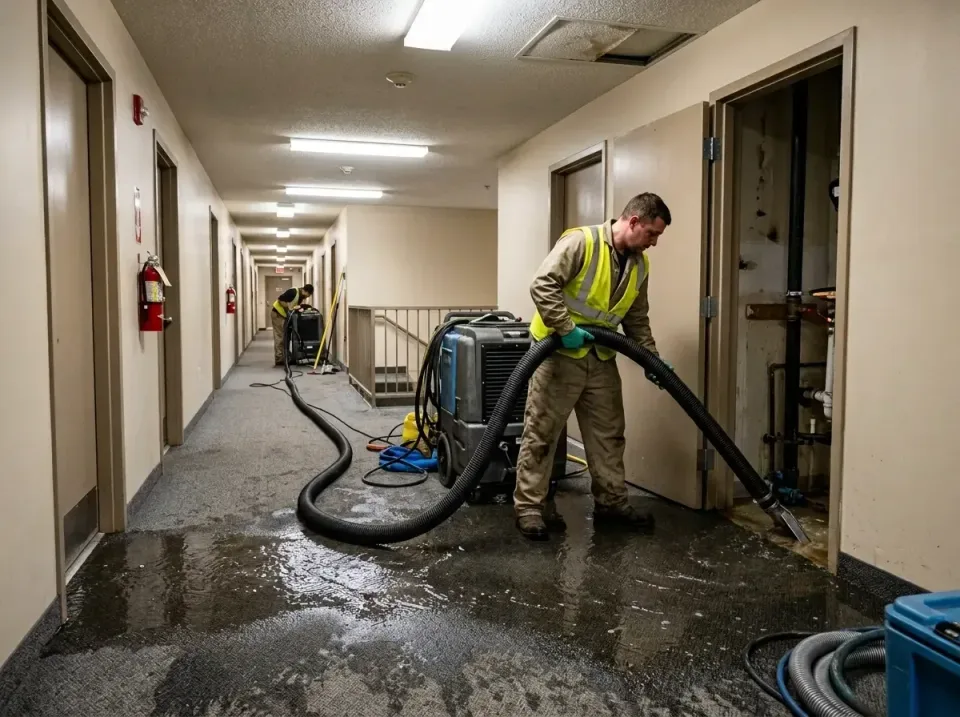 multi-unit-apartment-hallway-f-005 — frequently asked questions, Emergency Burst Pipe Water Extraction & Removal in Providen…
